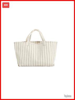 Small Canvas Tote Bag Structured Mini Handbag Water Repellent